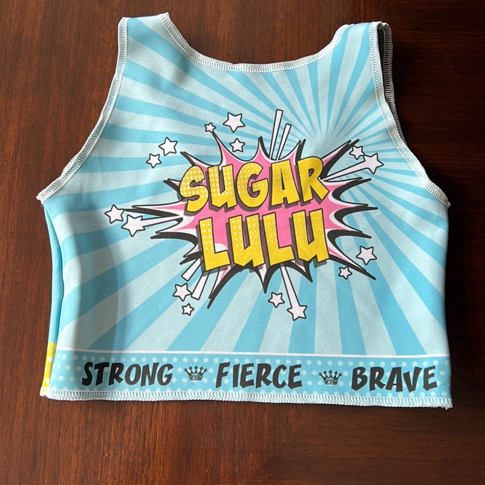 Sugar Lulu YM Top - SWEET Strong Fierce Brave 👑